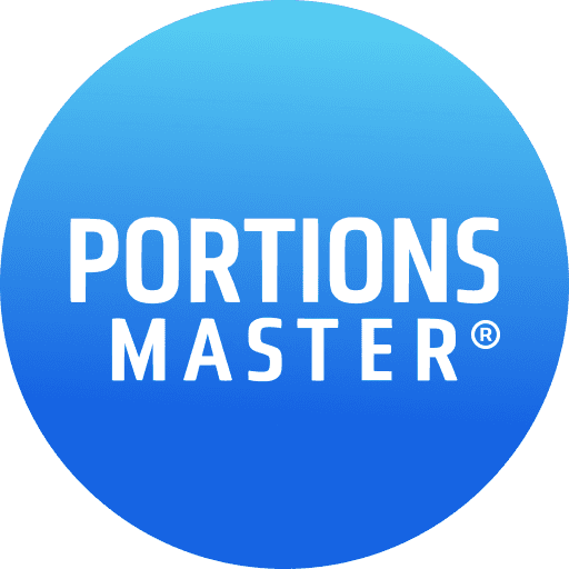 Portions Master — App Interface · Digital Assets case study by Thiago Gomes