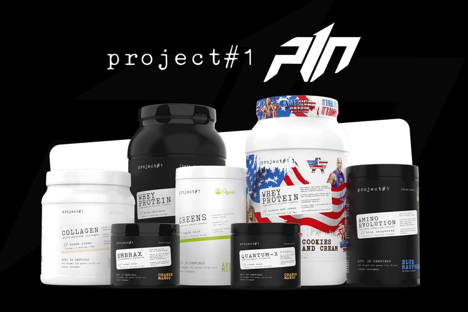 project#1 Nutrition complete product range — brand & packaging design by Thiago Gomes