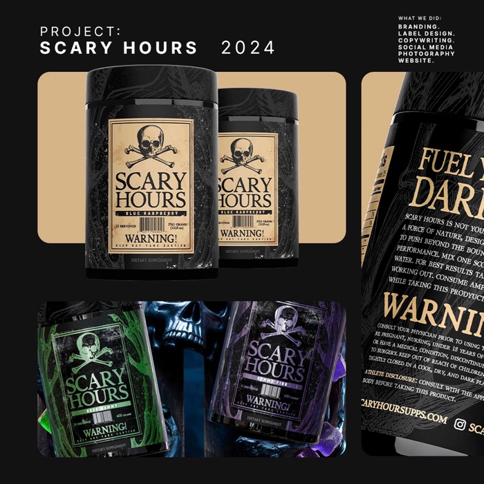 Brand design work by Thiago Gomes
