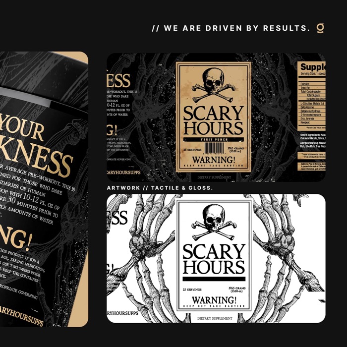 Brand design work by Thiago Gomes