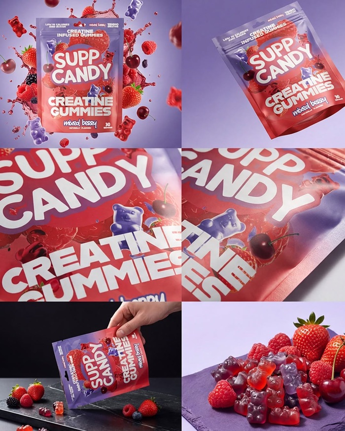 Brand design work by Thiago Gomes