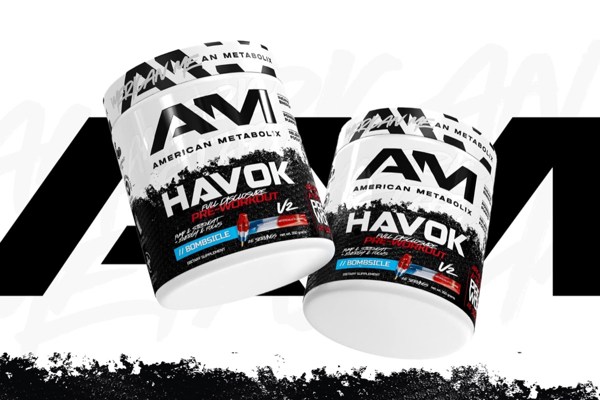 American Metabolix HAVOK — packaging & campaign visuals by Thiago Gomes